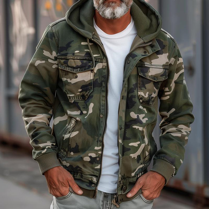 Arnoldo - Camouflagejakke til mænd