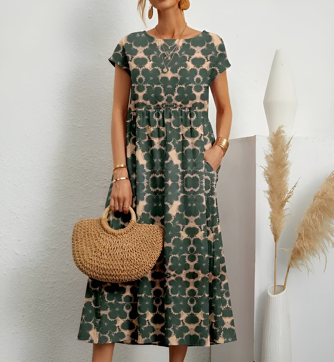 Sofia™ | Let sommerkjole med blomsterprint